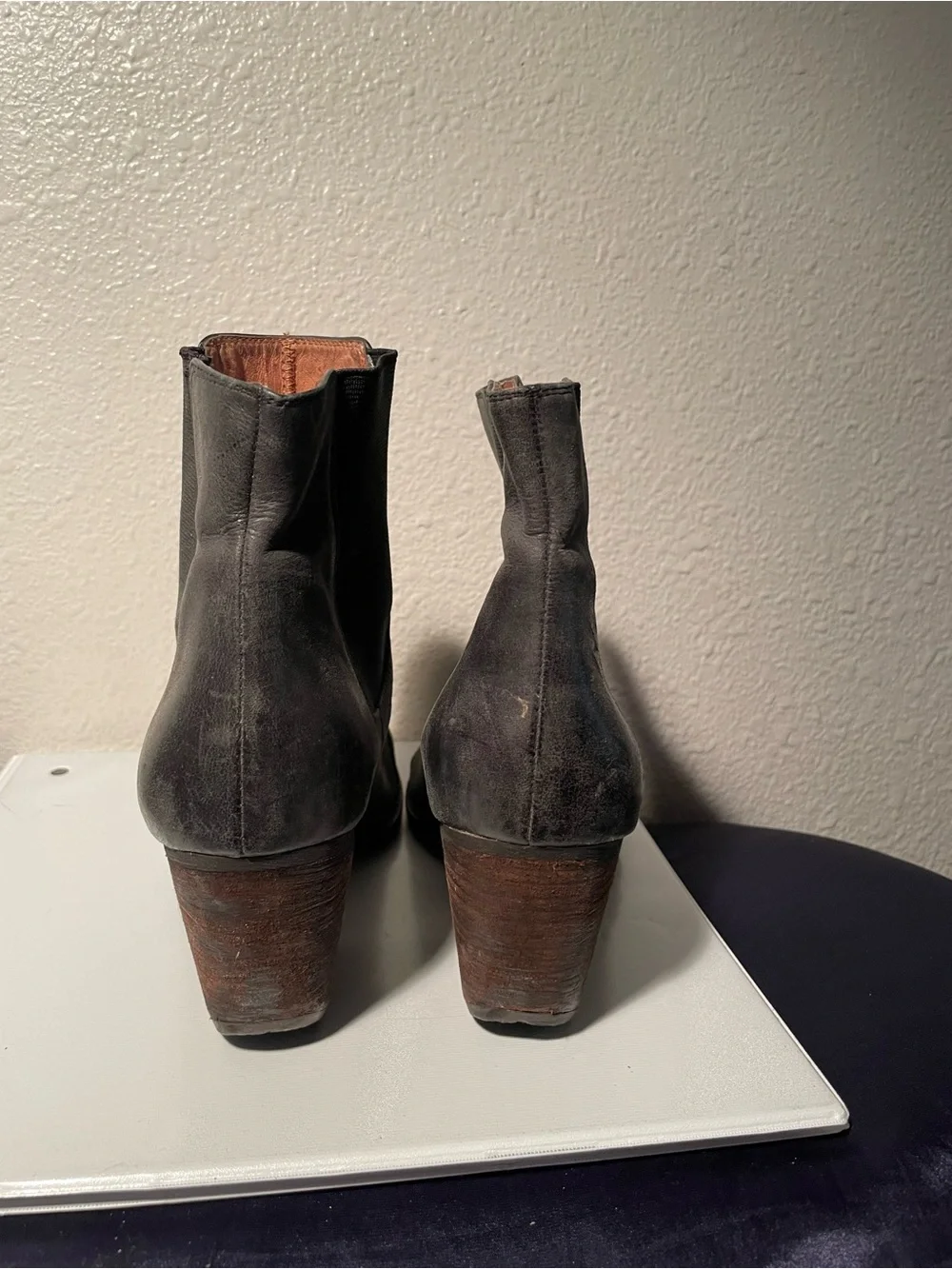 Jeffrey Campbell handmade Ibiza Last Black Leather Boots 9.5